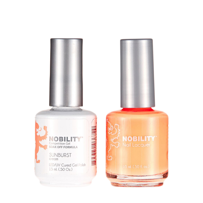 LeChat Nobility Gel & Polish Duo, NBCS133, Sunburst, 0.5oz KK