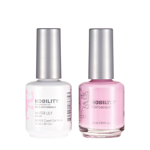 LeChat Nobility Gel & Polish Duo, NBCS135, Water Lily, 0.5oz KK