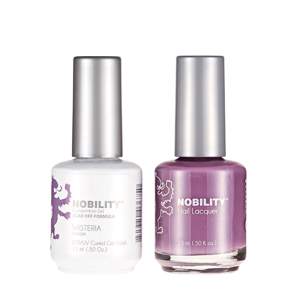 LeChat Nobility Gel & Polish Duo, NBCS136, Wisteria, 0.5oz KK