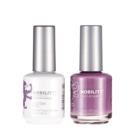 LeChat Nobility Gel & Polish Duo, NBCS136, Wisteria, 0.5oz KK