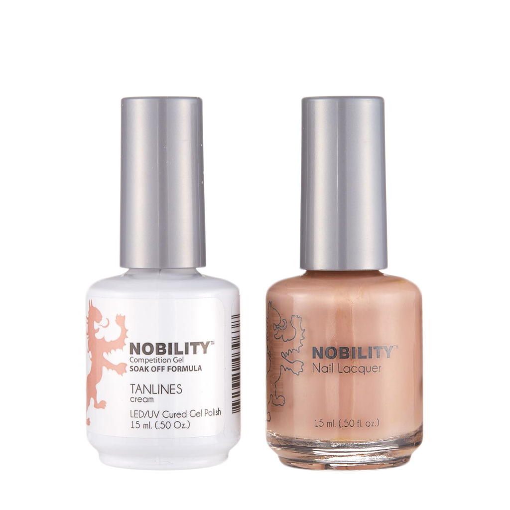 LeChat Nobility Gel & Polish Duo, NBCS145, Tanlines, 0.5oz KK0906