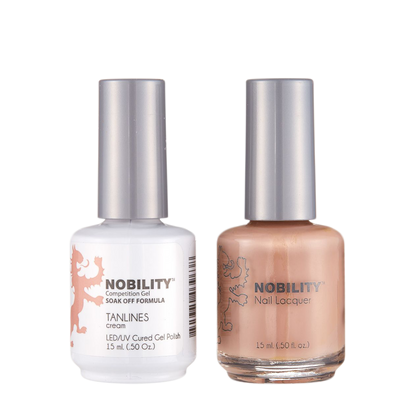 LeChat Nobility Gel & Polish Duo, NBCS145, Tanlines, 0.5oz KK0906