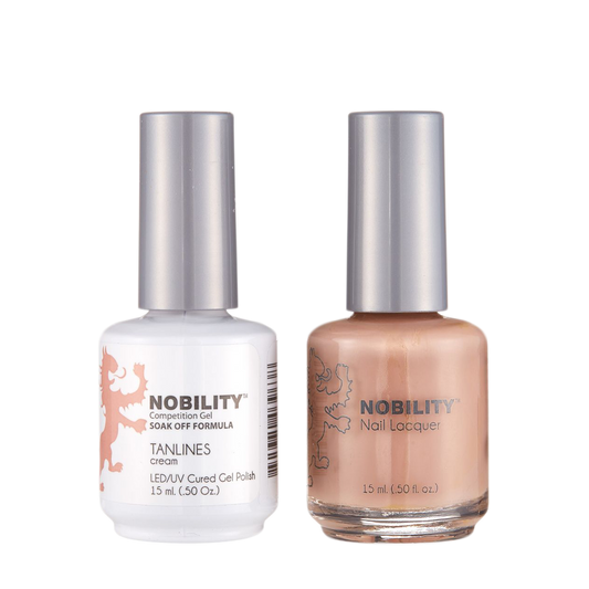 LeChat Nobility Gel & Polish Duo, NBCS145, Tanlines, 0.5oz KK0906