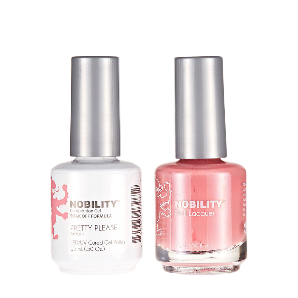 LeChat Nobility Gel & Polish Duo, NBCS147, Pretty Please, 0.5oz KK0906