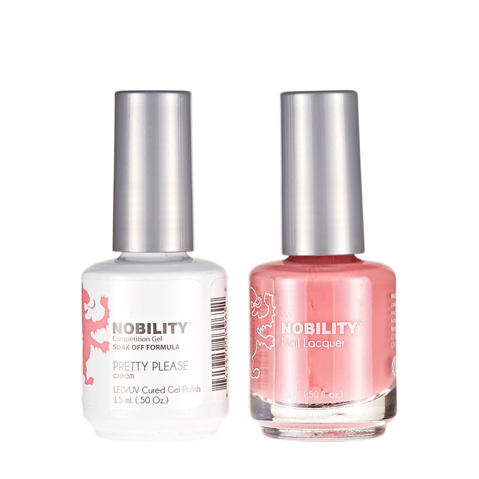 LeChat Nobility Gel & Polish Duo, NBCS147, Pretty Please, 0.5oz KK0906