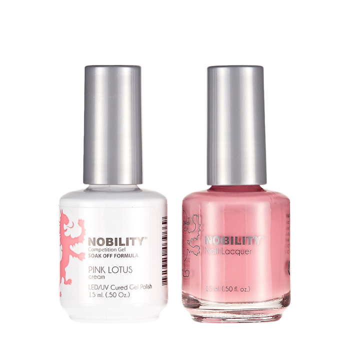 LeChat Nobility Gel & Polish Duo, NBCS148, Pink Lotus, 0.5oz KK0906
