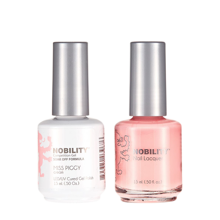 LeChat Nobility Gel & Polish Duo, NBCS149, Miss Piggy, 0.5oz KK