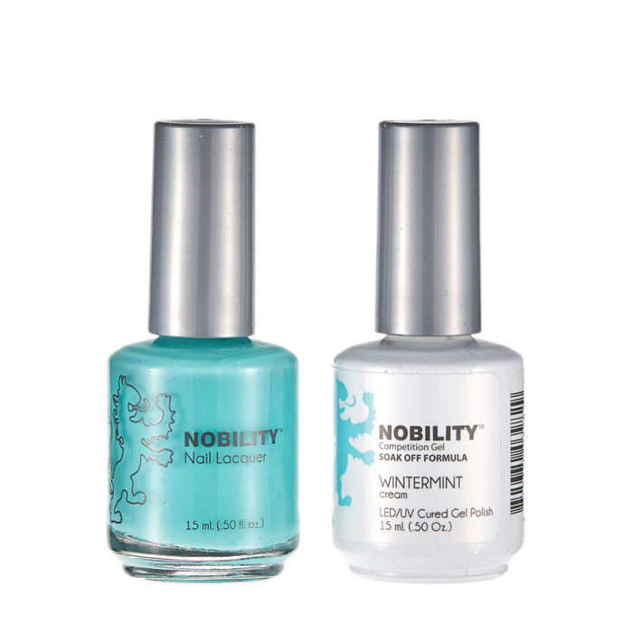 LeChat Nobility Gel & Polish Duo, NBCS164, Wintermint, 0.5oz KK