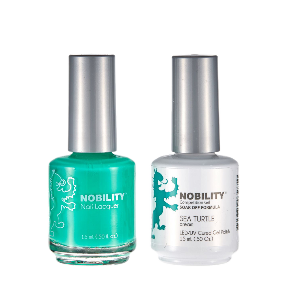 LeChat Nobility Gel & Polish Duo, NBCS167, Sea Turtle, 0.5oz KK