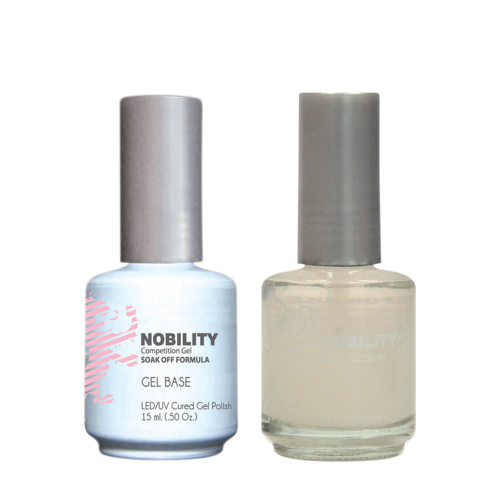 LeChat Nobility Gel & Polish Duo, NBBS01, Base Coat, 0.5oz KK