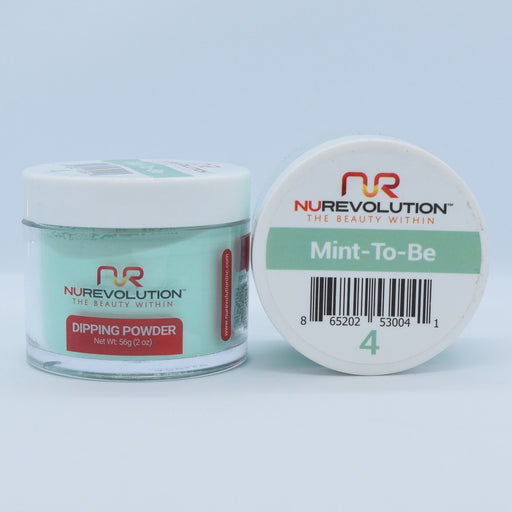 NuRevolution Dipping Powder, 004, Mint to Be, 2oz OK0502VD
