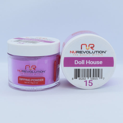 NuRevolution Dipping Powder, 015, Doll House, 2oz OK0502VD