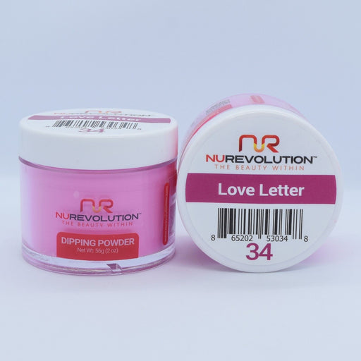 NuRevolution Dipping Powder, 034, Love Letter, 2oz OK0502VD