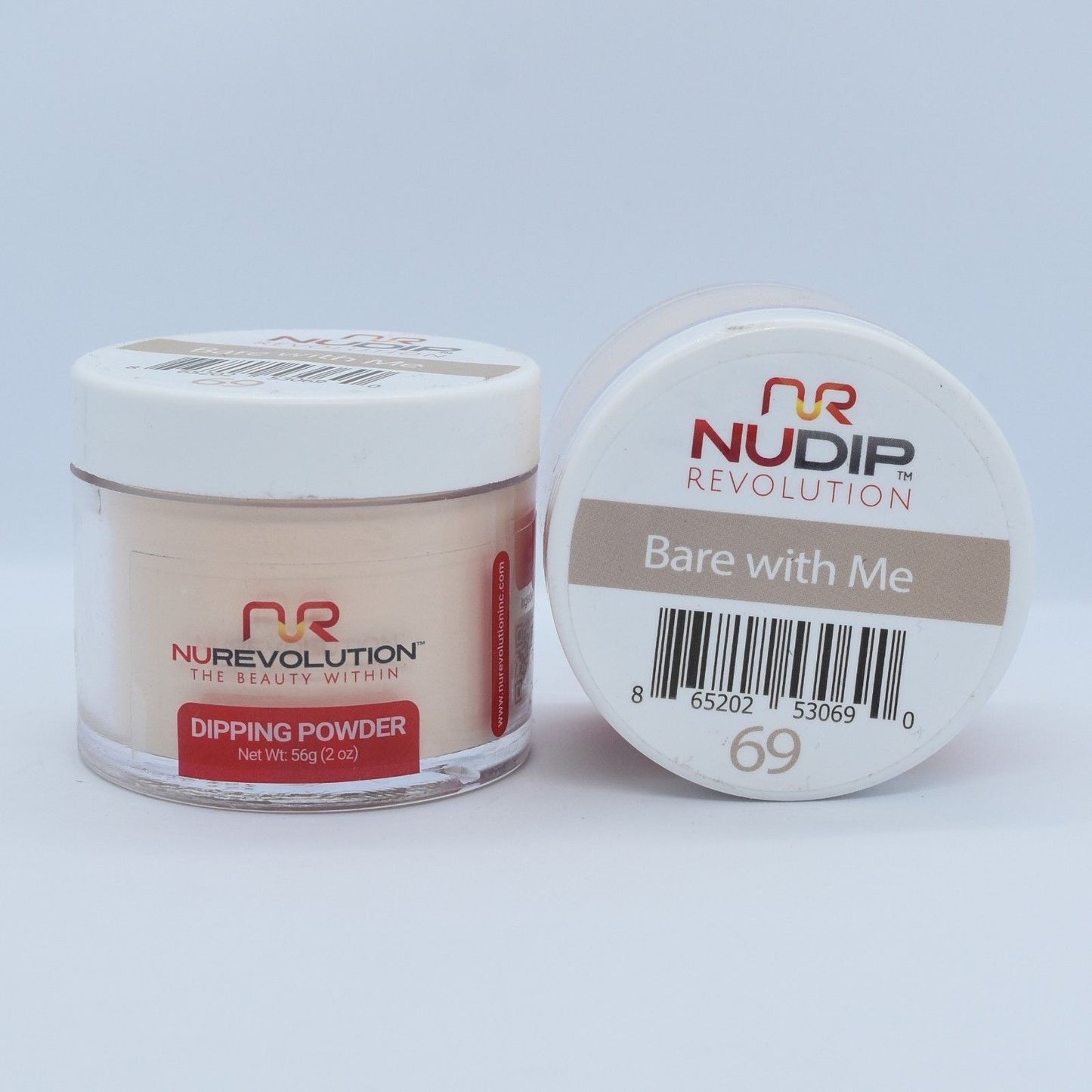 NuRevolution Dipping Powder, 069, Bare With Me, 2oz OK0502VD