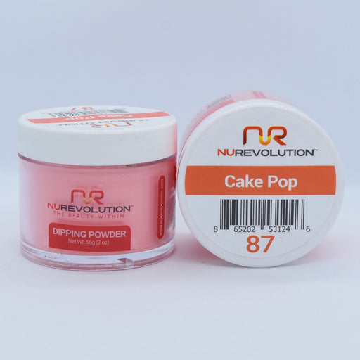 NuRevolution Dipping Powder, 087, Cake Pop, 2oz OK0502VD