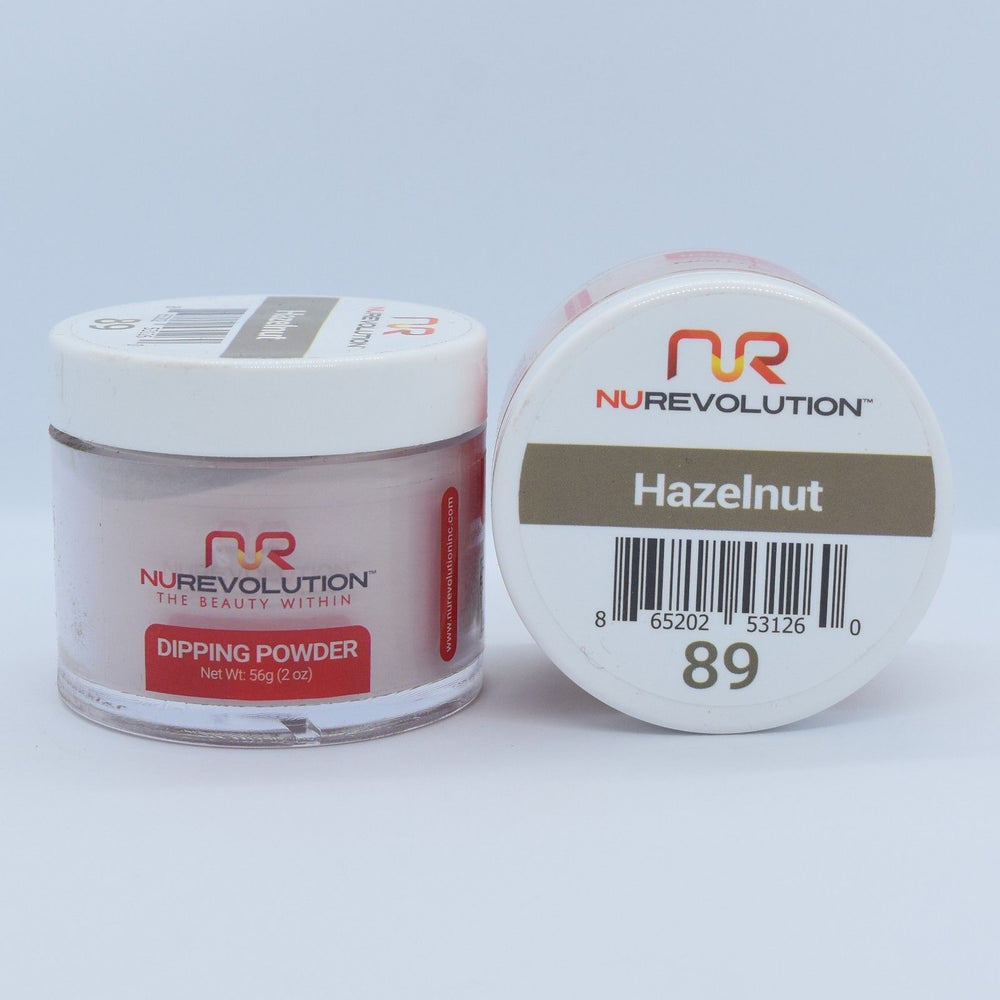 NuRevolution Dipping Powder, 089, Hazelnut, 2oz OK0502VD