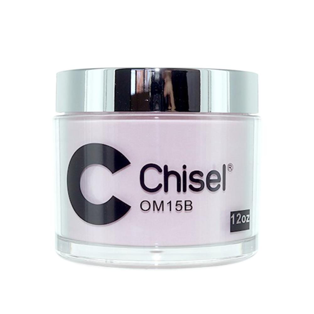 Chisel 2in1 Acrylic/Dipping Powder, Ombre  Collection, OM15B, 12oz (Packing: 60 pcs/case)