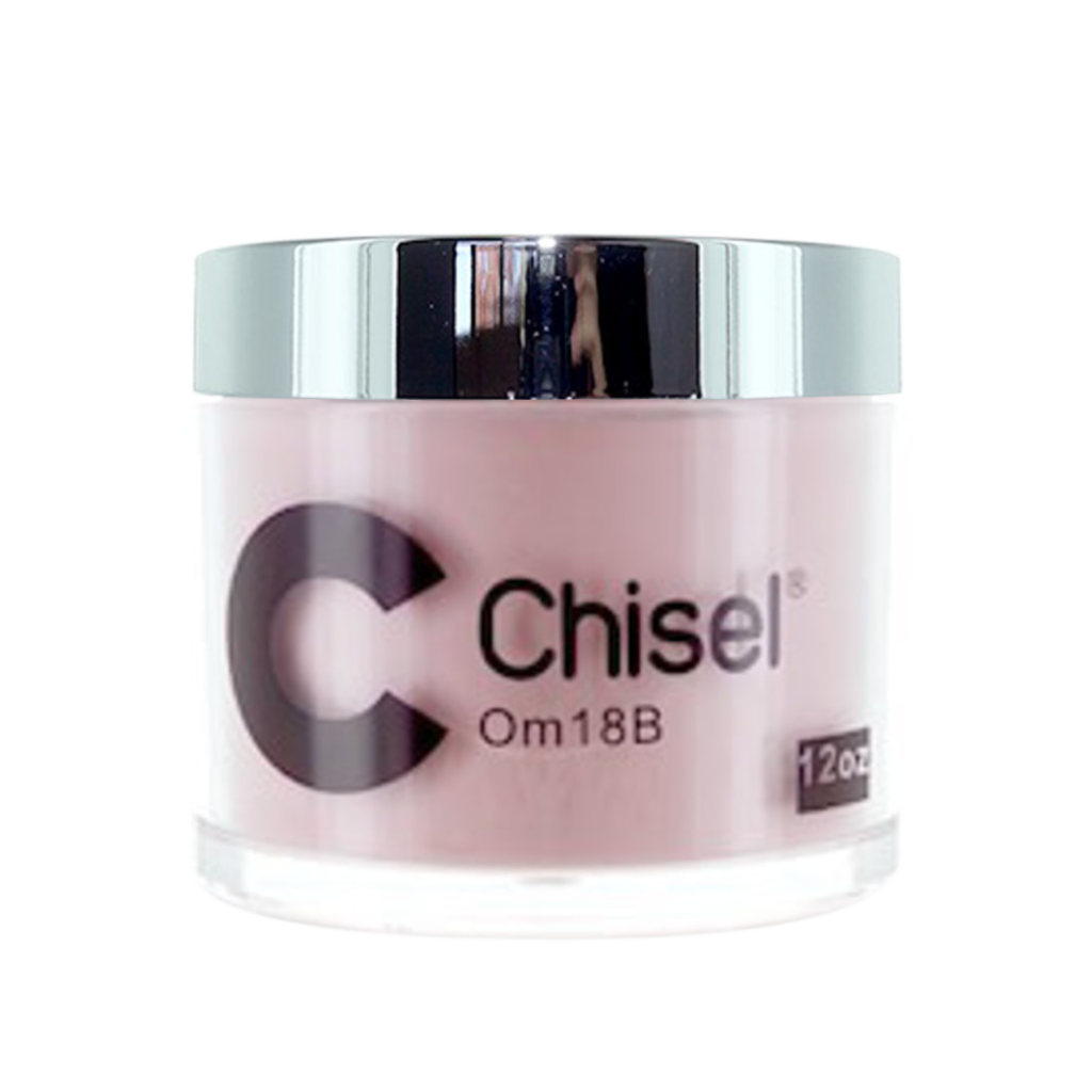 Chisel 2in1 Acrylic/Dipping Powder, Ombre Collection, OM18B, 12oz (Packing: 60 pcs/case)