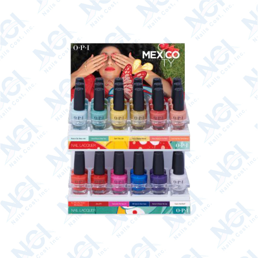 OPI Acrylic Counter Display, Mexico City - Spring 2020 Collection OK0312VD