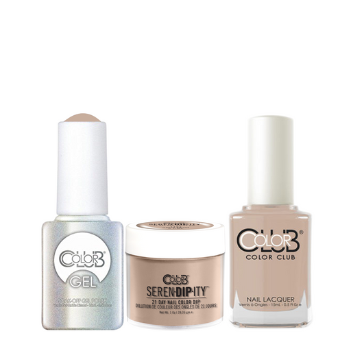 Color Club 3in1 Dipping Powder + Gel Polish + Nail Lacquer , Serendipity, Once Upon a Time, 1oz, 05XDIP1127-1 KK