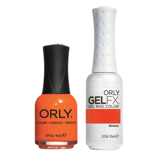Orly Perfect Pair Lacquer & Gel FX, 31142, Ablaze