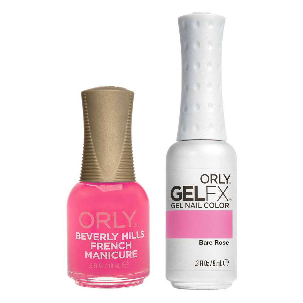 Orly Perfect Pair Lacquer & Gel FX, 31108, Bare Rose