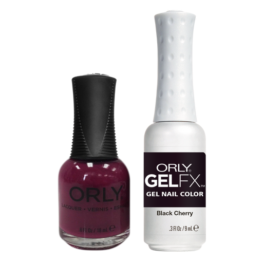 Orly Perfect Pair Lacquer & Gel FX, 31202, Black Cherry