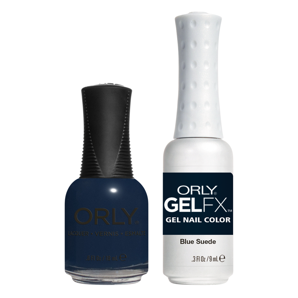 Orly Perfect Pair Lacquer & Gel FX, 31204, Blue Suede