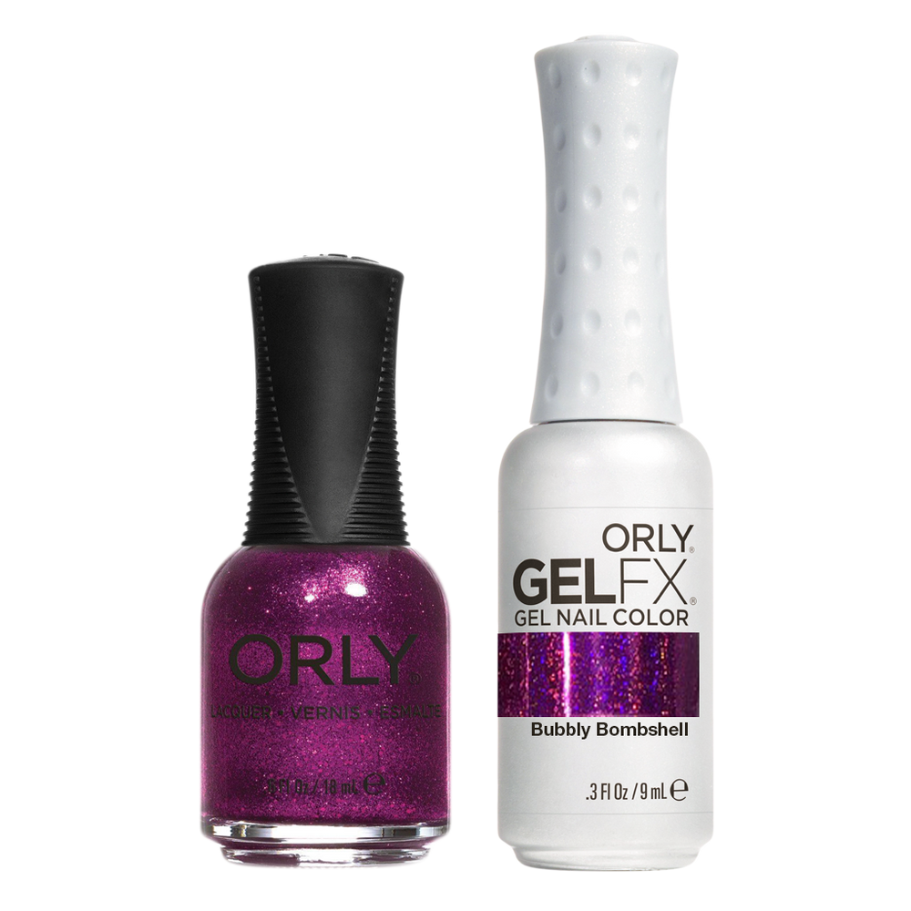 Orly Perfect Pair Lacquer & Gel FX, 31166, Bubbly Bombshell