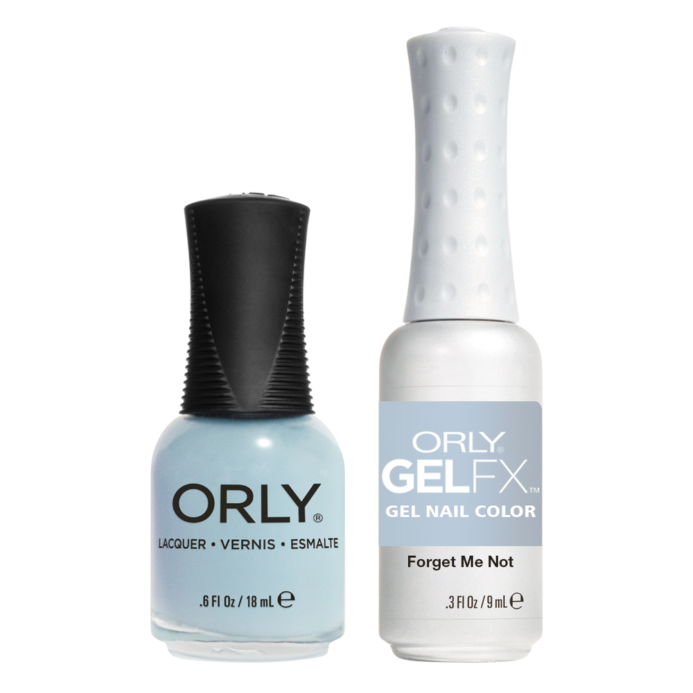 Orly Perfect Pair Lacquer & Gel FX, 31162, Forget Me Not