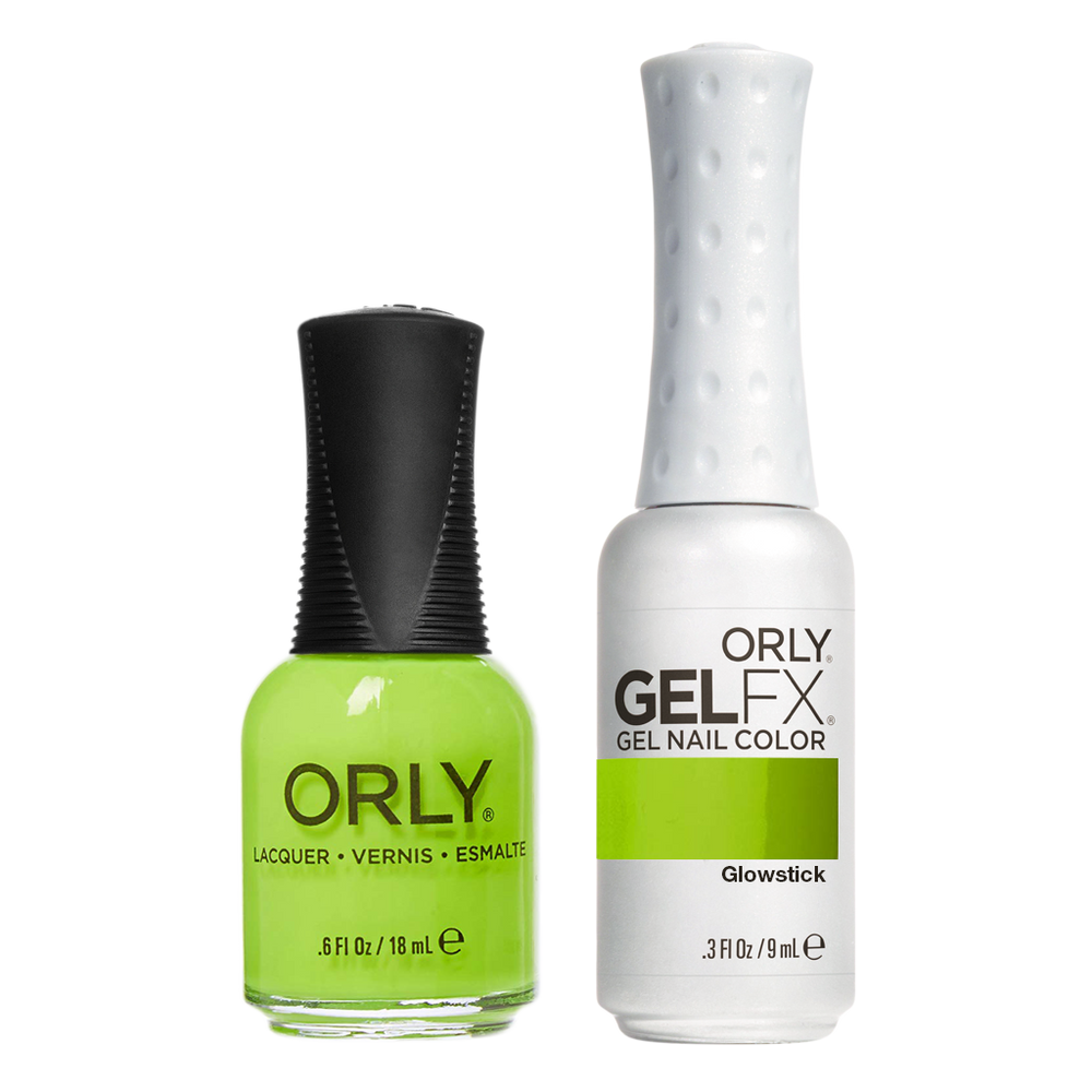 Orly Perfect Pair Lacquer & Gel FX, 31110, Glowstick