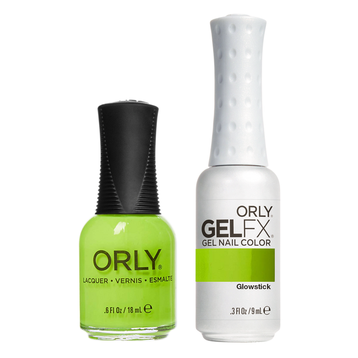 Orly Perfect Pair Lacquer & Gel FX, 31110, Glowstick