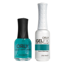 Load image into Gallery viewer, Orly Perfect Pair Lacquer &amp; Gel FX, 31116, Green With Envy
