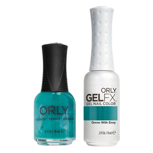 Orly Perfect Pair Lacquer & Gel FX, 31116, Green With Envy