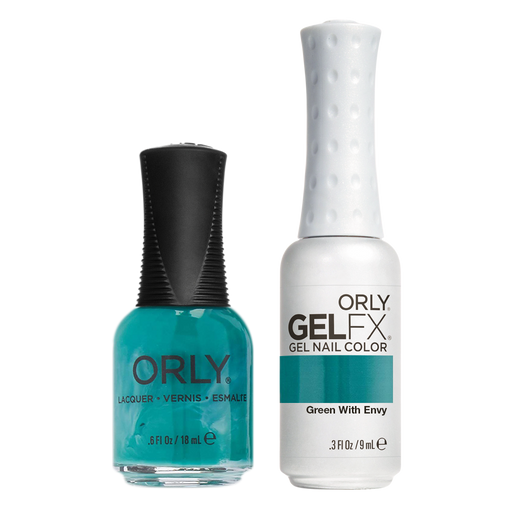 Orly Perfect Pair Lacquer & Gel FX, 31116, Green With Envy