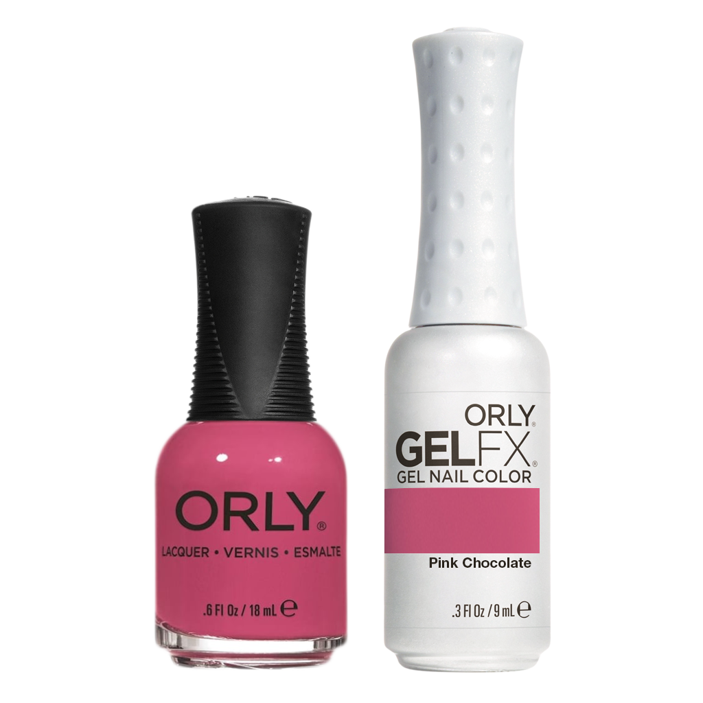 Orly Perfect Pair Lacquer & Gel FX, 31132, Pink Chocolate