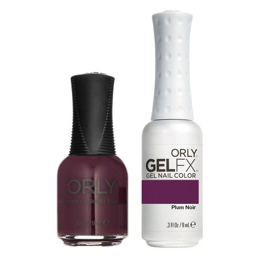 Orly Perfect Pair Lacquer & Gel FX, 31128, Plum Noir