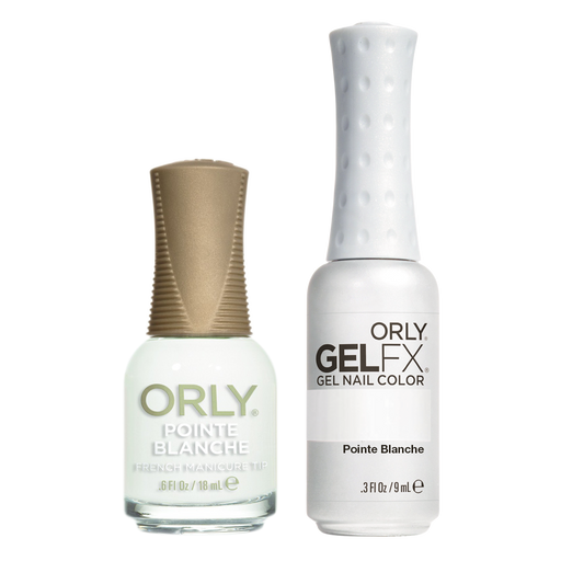 Orly Perfect Pair Lacquer & Gel FX, 31198, Pointe Blanche