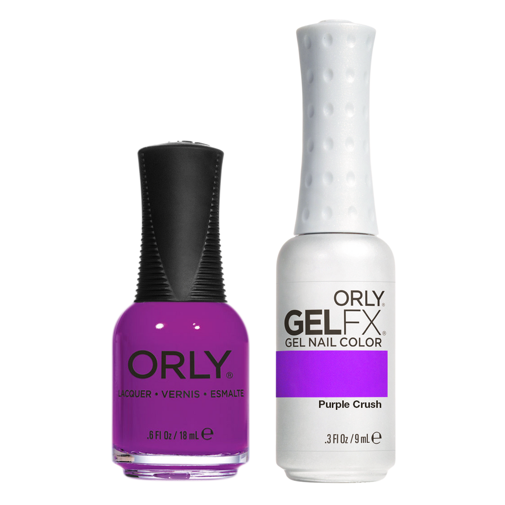 Orly Perfect Pair Lacquer & Gel FX, 31107, Purple Crush
