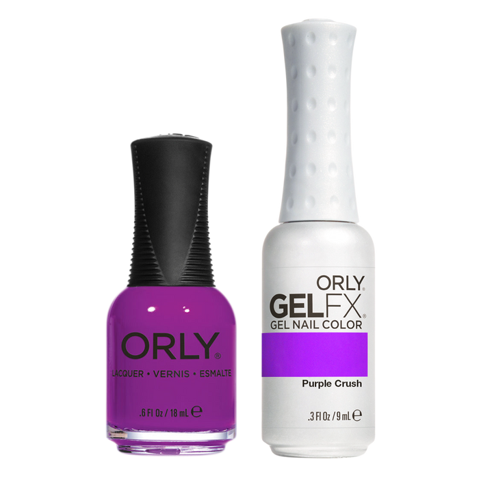 Orly Perfect Pair Lacquer & Gel FX, 31107, Purple Crush
