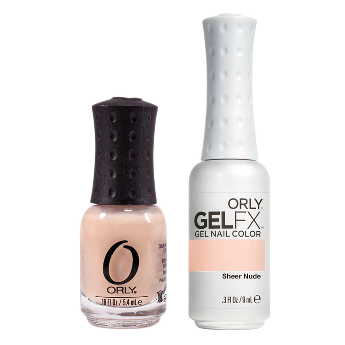 Orly Perfect Pair Lacquer & Gel FX, 31197, Sheer Nude