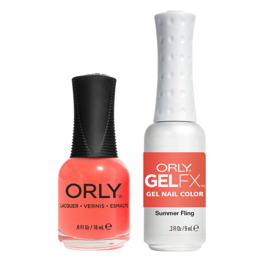 Orly Perfect Pair Lacquer & Gel FX, 31155, Summer Fling