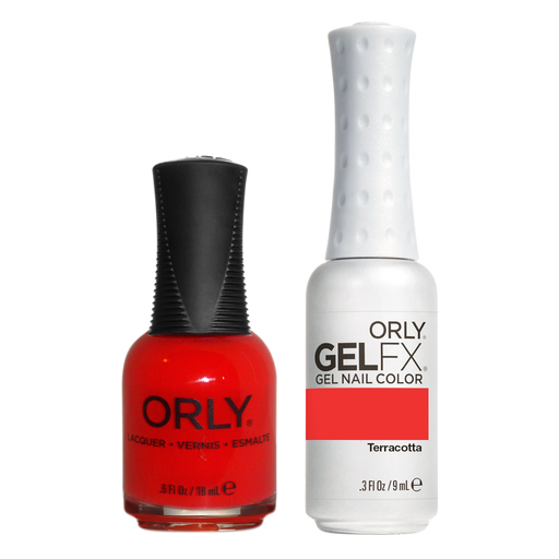 Orly Perfect Pair Lacquer & Gel FX, 31148, Terracotta