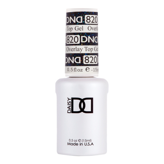 DND ONLY Gel, Overlay Top Gel Collection, 820, 0.5oz