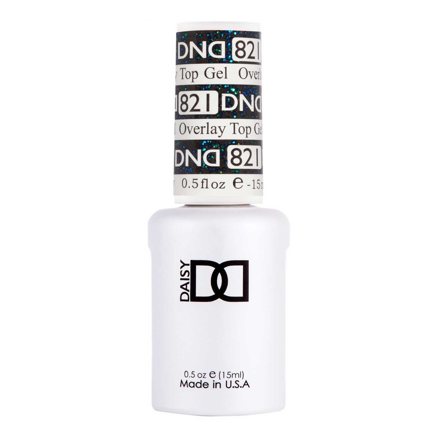 DND ONLY Gel, Overlay Top Gel Collection, 821, 0.5oz