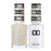 DND Gel Polish And Nail Lacquer, Overlay Top Gel Collection, 822, 0.5oz