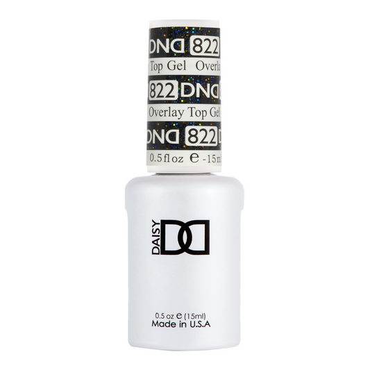 DND ONLY Gel, Overlay Top Gel Collection, 822, 0.5oz