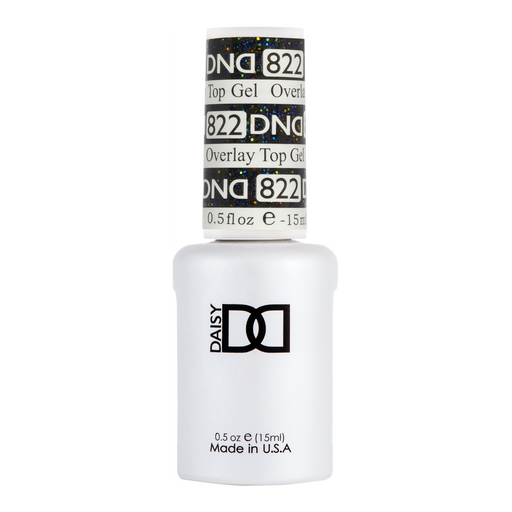 DND ONLY Gel, Overlay Top Gel Collection, 822, 0.5oz