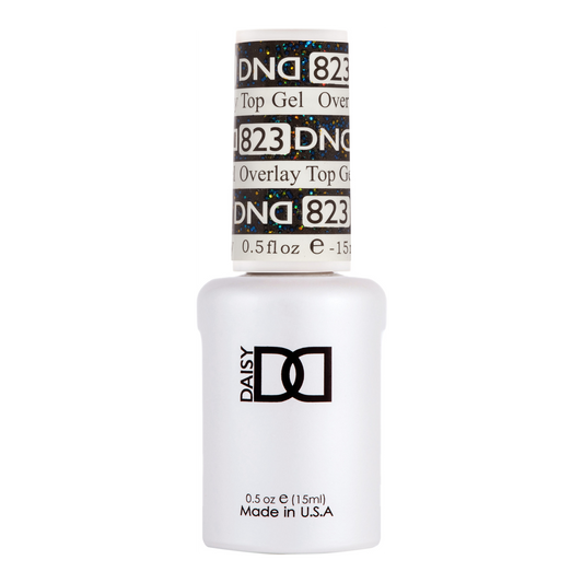 DND ONLY Gel, Overlay Top Gel Collection, 823, 0.5oz