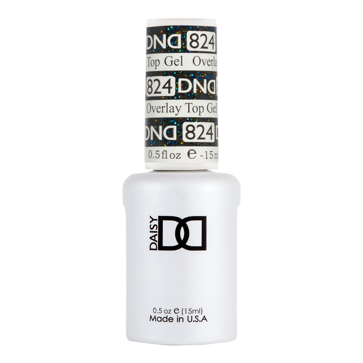 DND ONLY Gel, Overlay Top Gel Collection, 824, 0.5oz